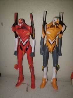 Evangelion action figures lot