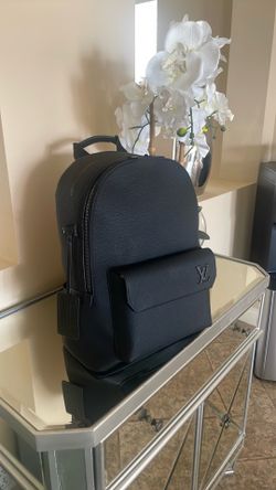 Leather backpack
