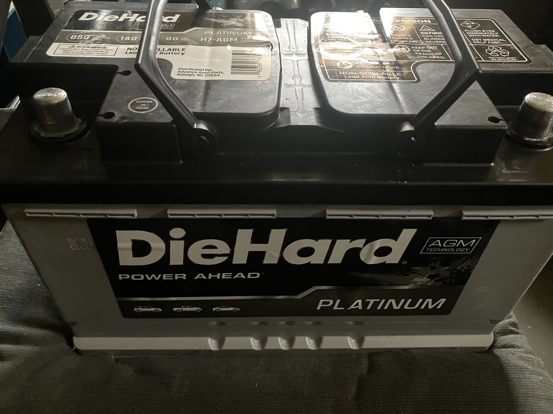 New Die Hard Battery 