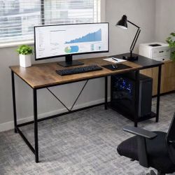 Brand New Computer Desk With Monitor Stand Shelf Office Desk