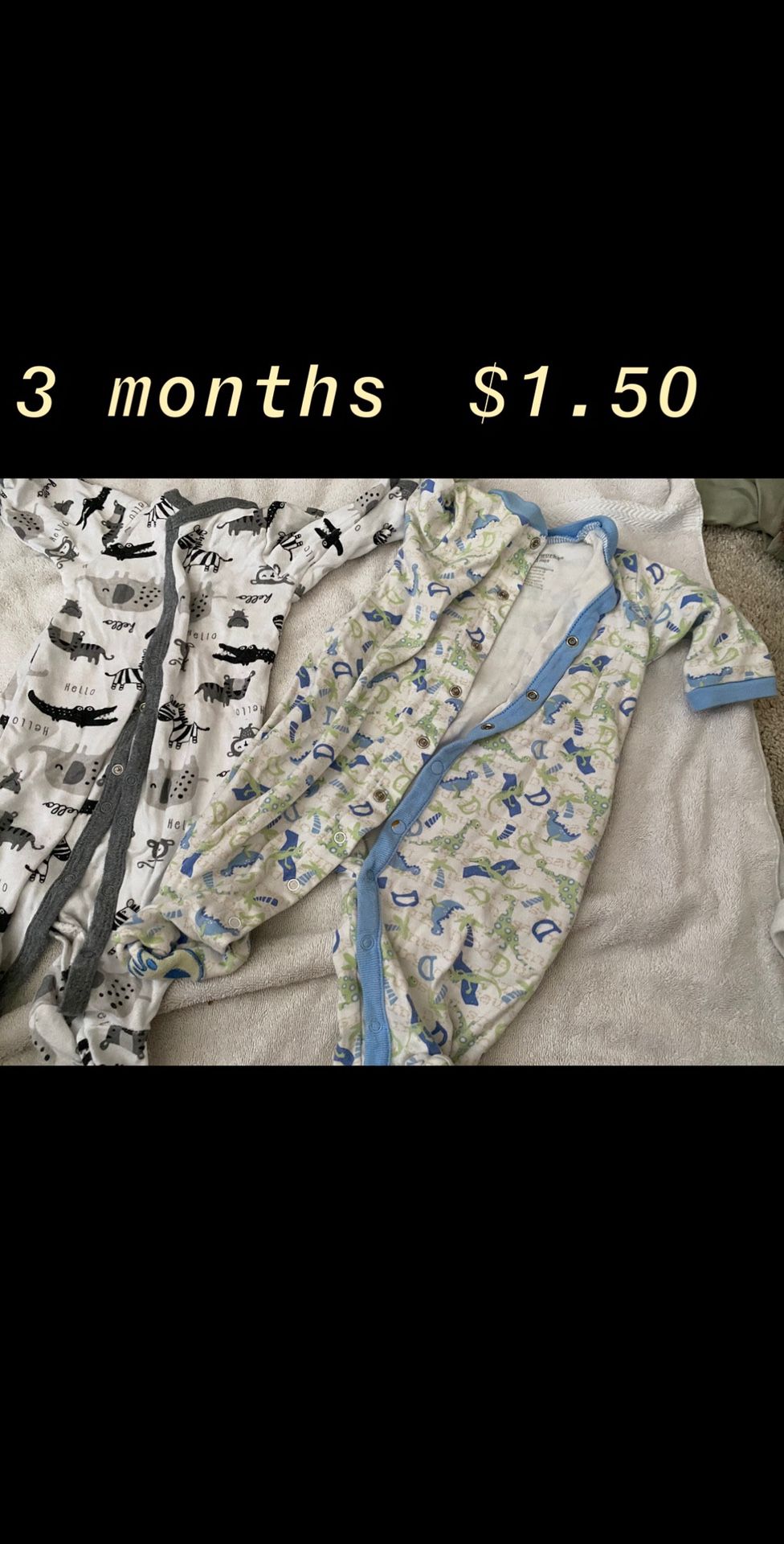 Lot of baby boy clothes... prices are in each picture.