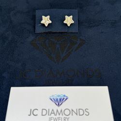Earrings Diamonds Shape Star ⭐️ 