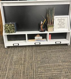 office wall decor w/ black board