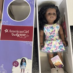 American Girl doll With Luggage, Wheel Chair And Extra Outfit 