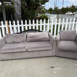 Comfy Couch And Easy Chair- FREE 
