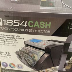 Cash Counter Machine Used One Time.