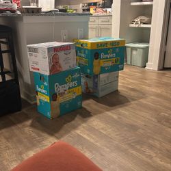 Pampers , All 4 Boxes For $50