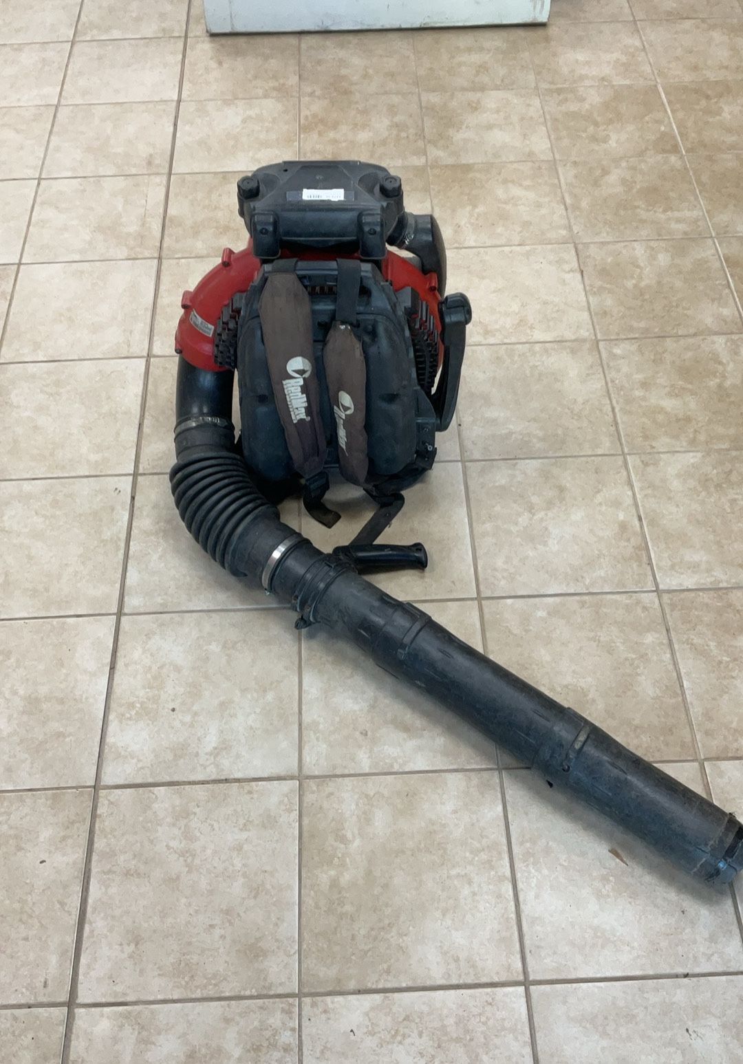 Red Max Backpack Leaf Blower