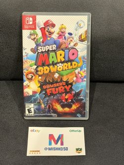 Super Mario 3D World + Bowser's Fury Nintendo Switch Game All-Stars 64 Super Mario Kart 8 Deluxe Smash Bros Ultimate Party Superstars Nintendo Switch 
