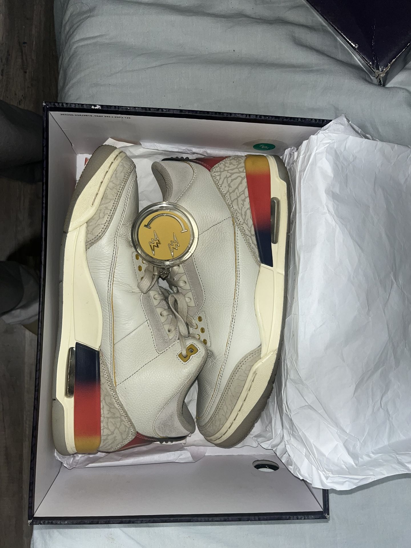 J Balvin Jordan 3 (size 11)