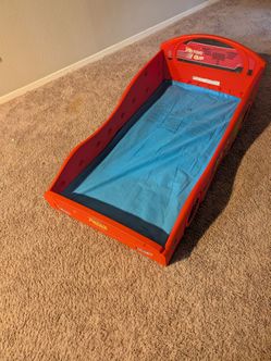Lightning McQueen toddler bed