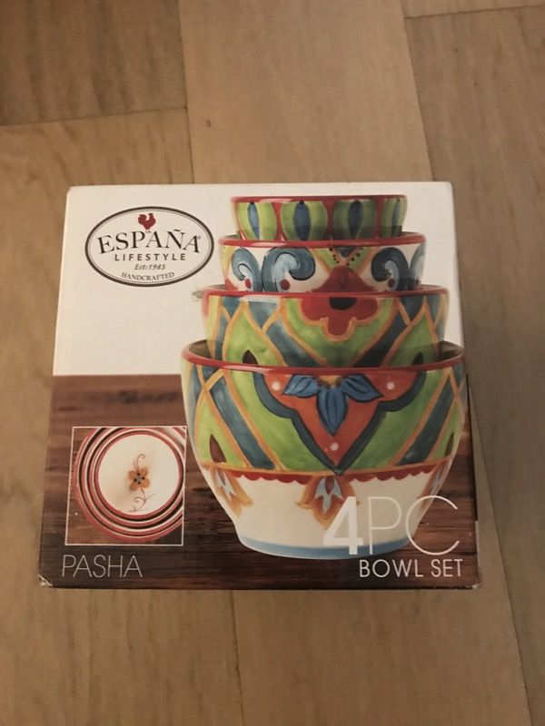 New set of bowls