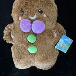 Squishable Gingerbread Man Christmas Stuffed Xmas Animal Plush Toy