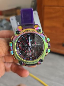 Casio G-Shock MTG-B3000 Rainbow Watch