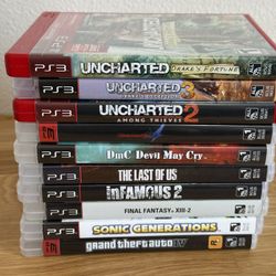 PS3 PlayStation 3 Video Games 