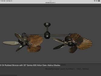 TWIN FAN WITH 35” BLADES