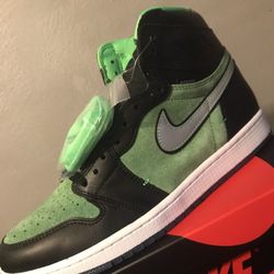 Jordan 1 Zoom Zen Green Size 10.5 