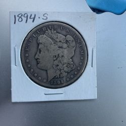 1894-S Morgan Silver Dollar