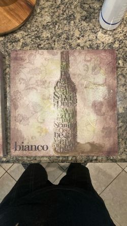 Canvas Wine Art 