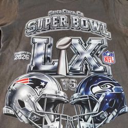 SUPER BOWL 2026 - Seahawks & Patriots - Shirts 