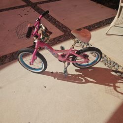 Free girls bike...if your Child can use it...its all yours! My daughter has outgrown.  