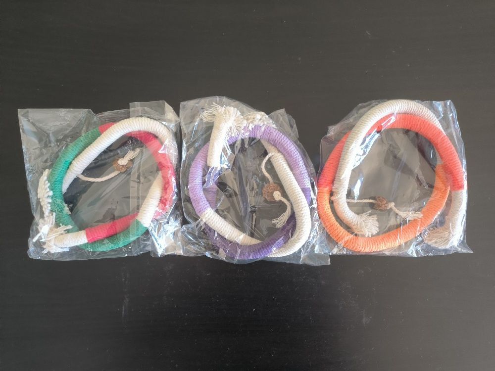 Brand new 3Pcs Cat Chew Rope Toys – Safe & Interactive Teeth Cleaning Toys for Indoor Cats (19.5”)