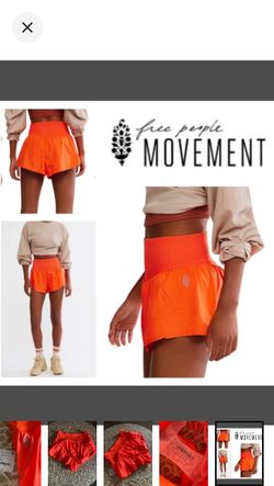 NEW! FP Movement Carpe Diem Shorts in ‘coral’