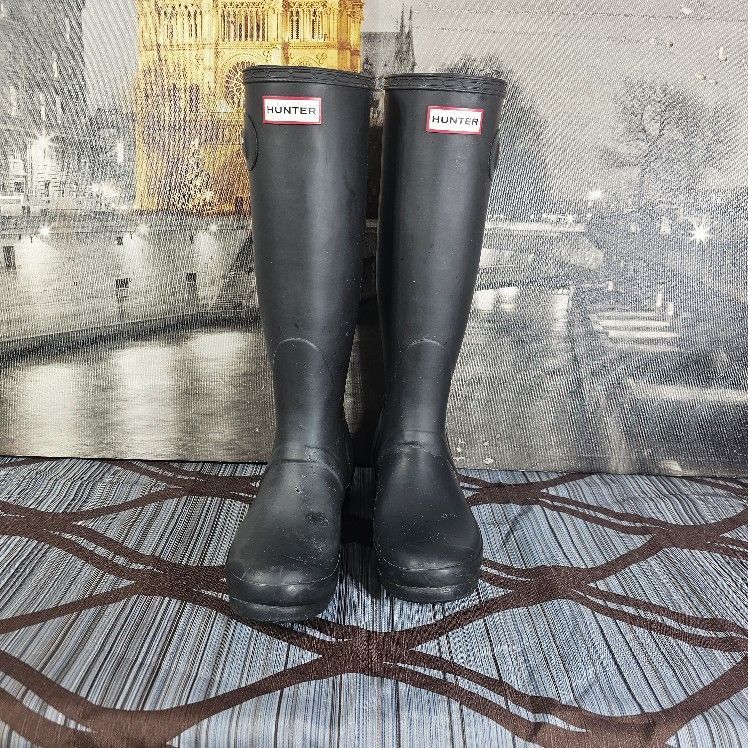 Used Hunter Rain Boots