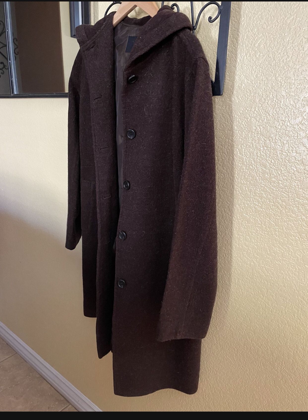 Brown warm coat