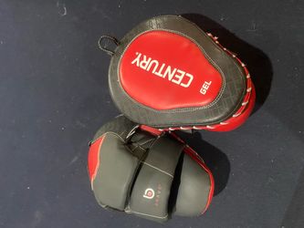 Century boxing pads gloves