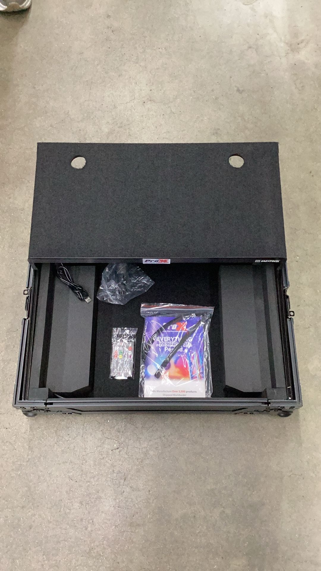 Pro X - Alpha Theta Omnis-Duo LTBLED Road Case 