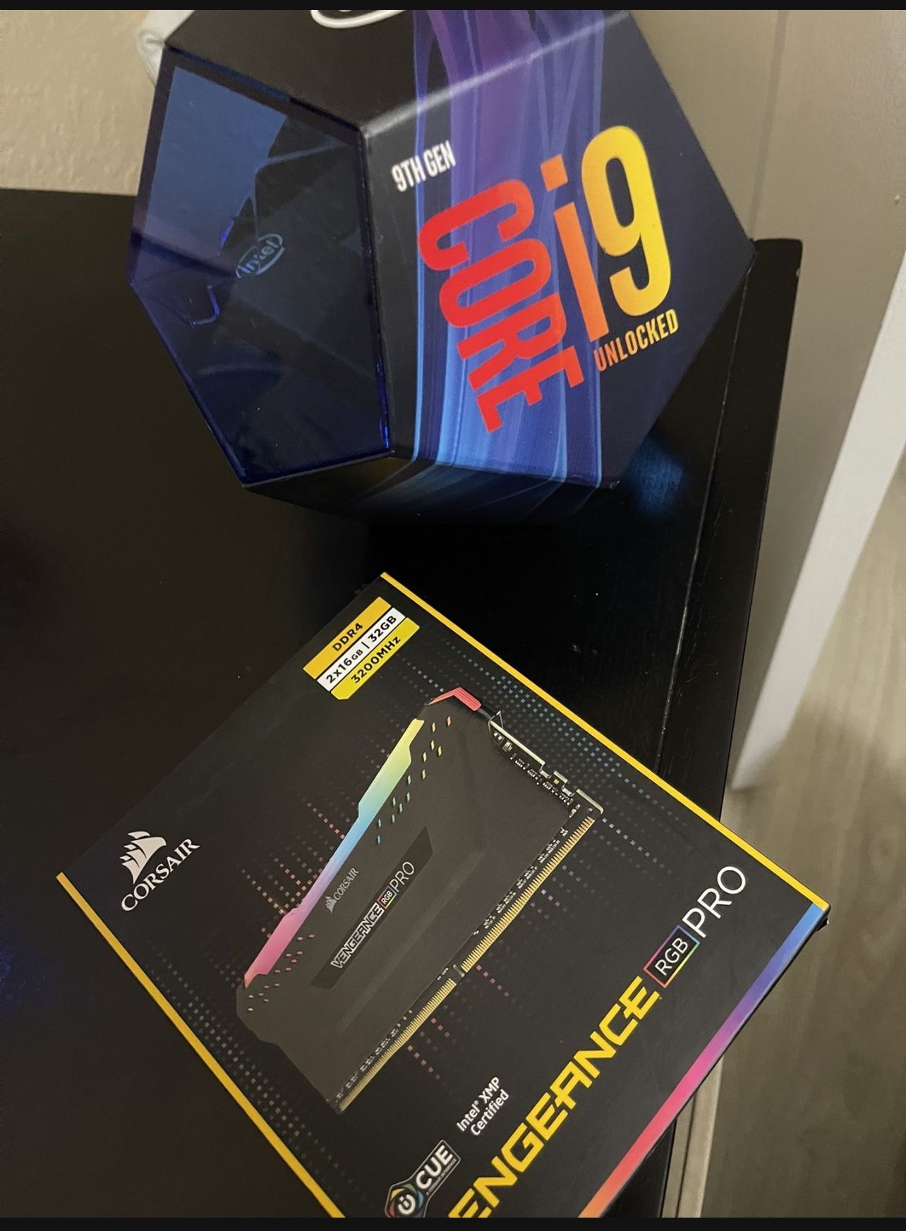 Intel I9-9900k And DDR4 Ram 