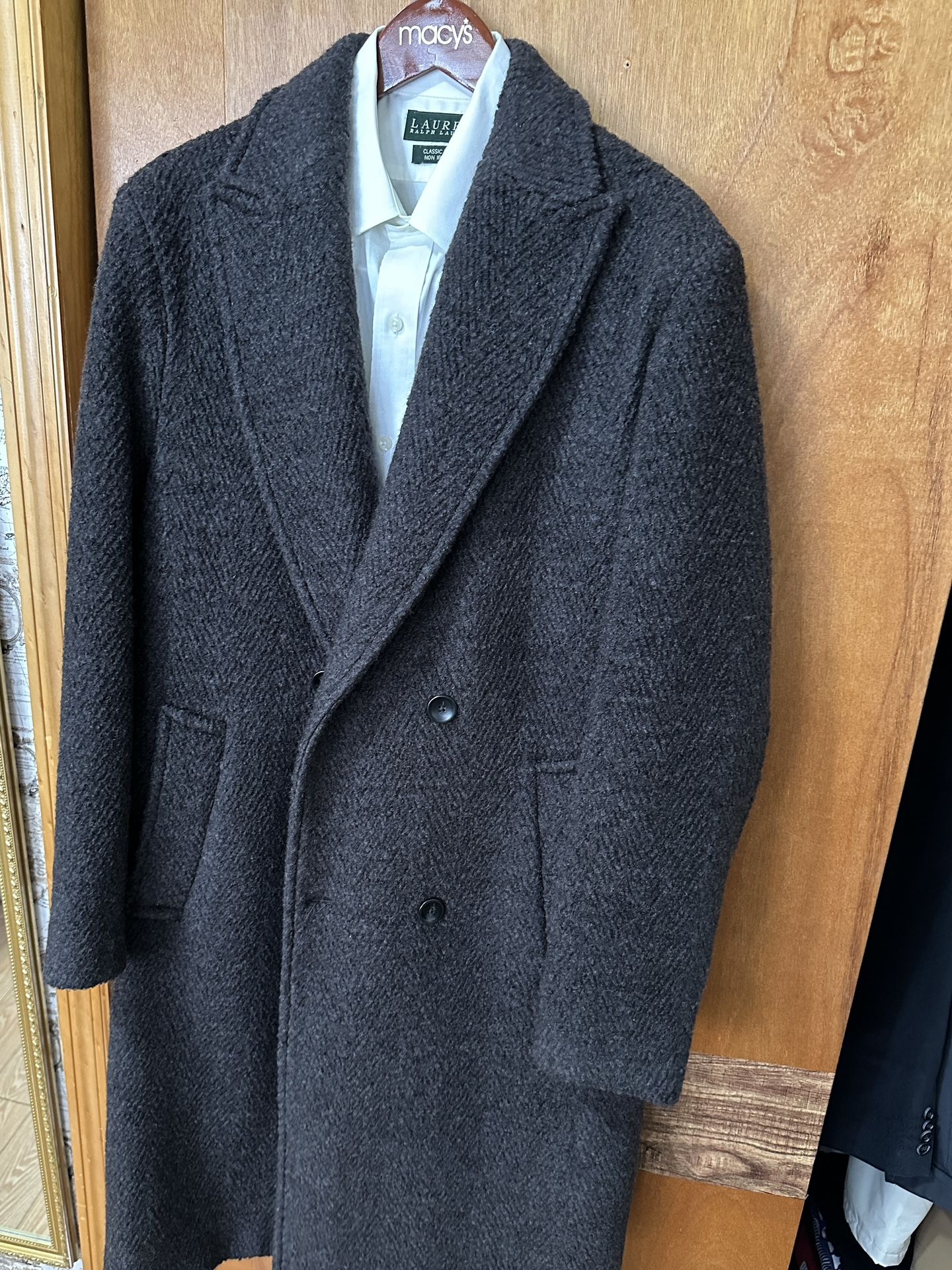 100% Wool Men’s Coat Size M
