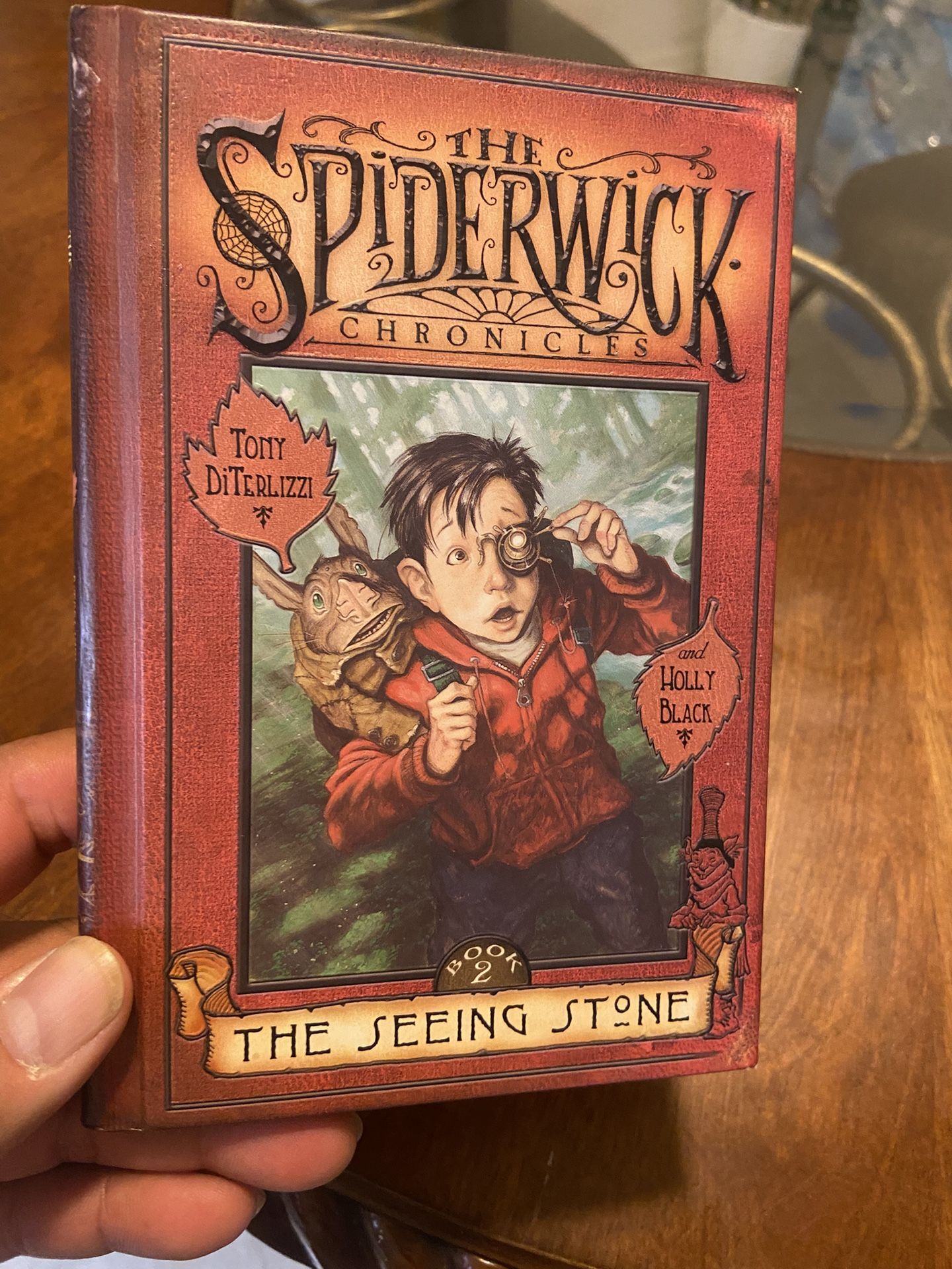 The Spiderwick Chronicles The Seeing Stone Hardcover 1st Ed Tony DiTerlizz