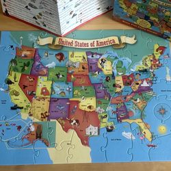 USA Map Puzzle