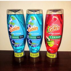 Gain Dish Soap 24.3oz - 3 for $9- X Streets Ray and Higley 