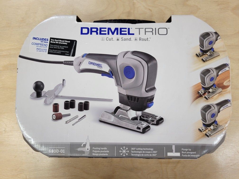 Dremel Trio Like New Only Used Once.