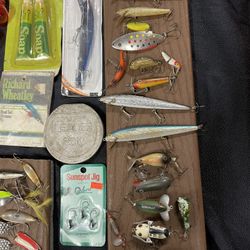 Vintage Fishing Items, Lures, And More! 