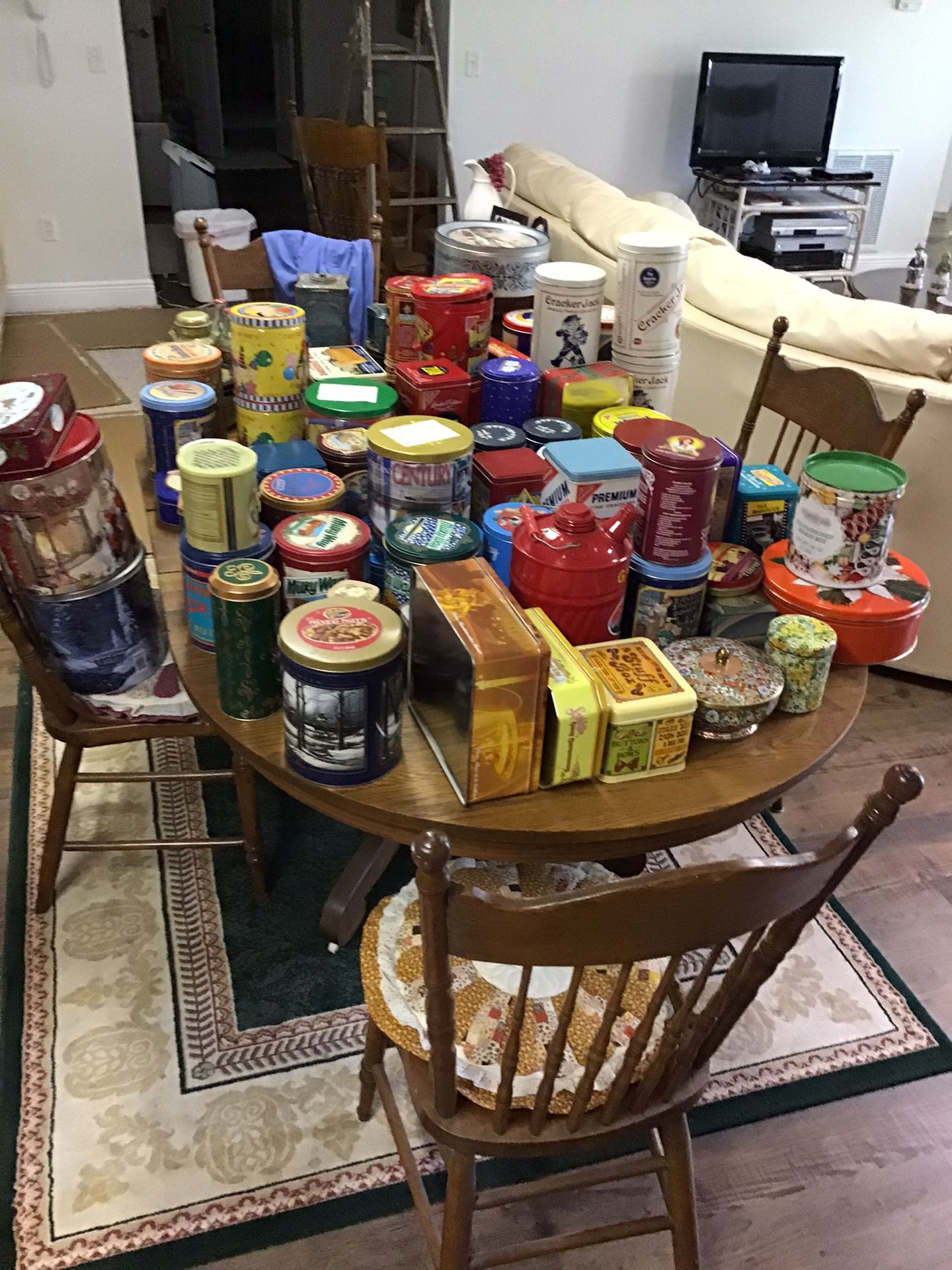 Antique Tin Collection