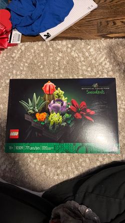 Unopened succulent Lego set
