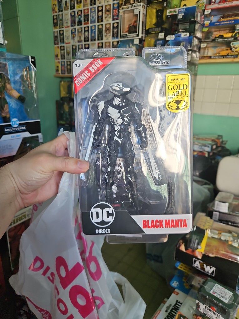 Dc Multiverse Bw Black Manta