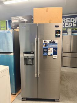 🎇4th of July Sale 🎇 Maytag Refrigerator 24.5 Cu Ft Side by Side