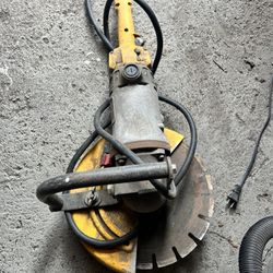 Dewalt Concrete Saw