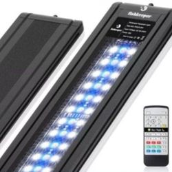 42W 24/7 Aquarium Light -Full Spectrum, Sunrise/Daylight/Moonlight Modes, 56"-66 