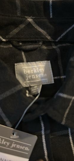 Mens Black Flannel