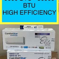 Mini Split AC 9000 BTU - 36000 BTU (Air Conditioner) Brand New 