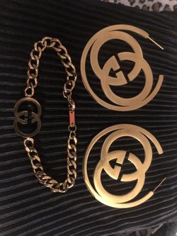 Jewelry Set Bracelet & Earrings GG