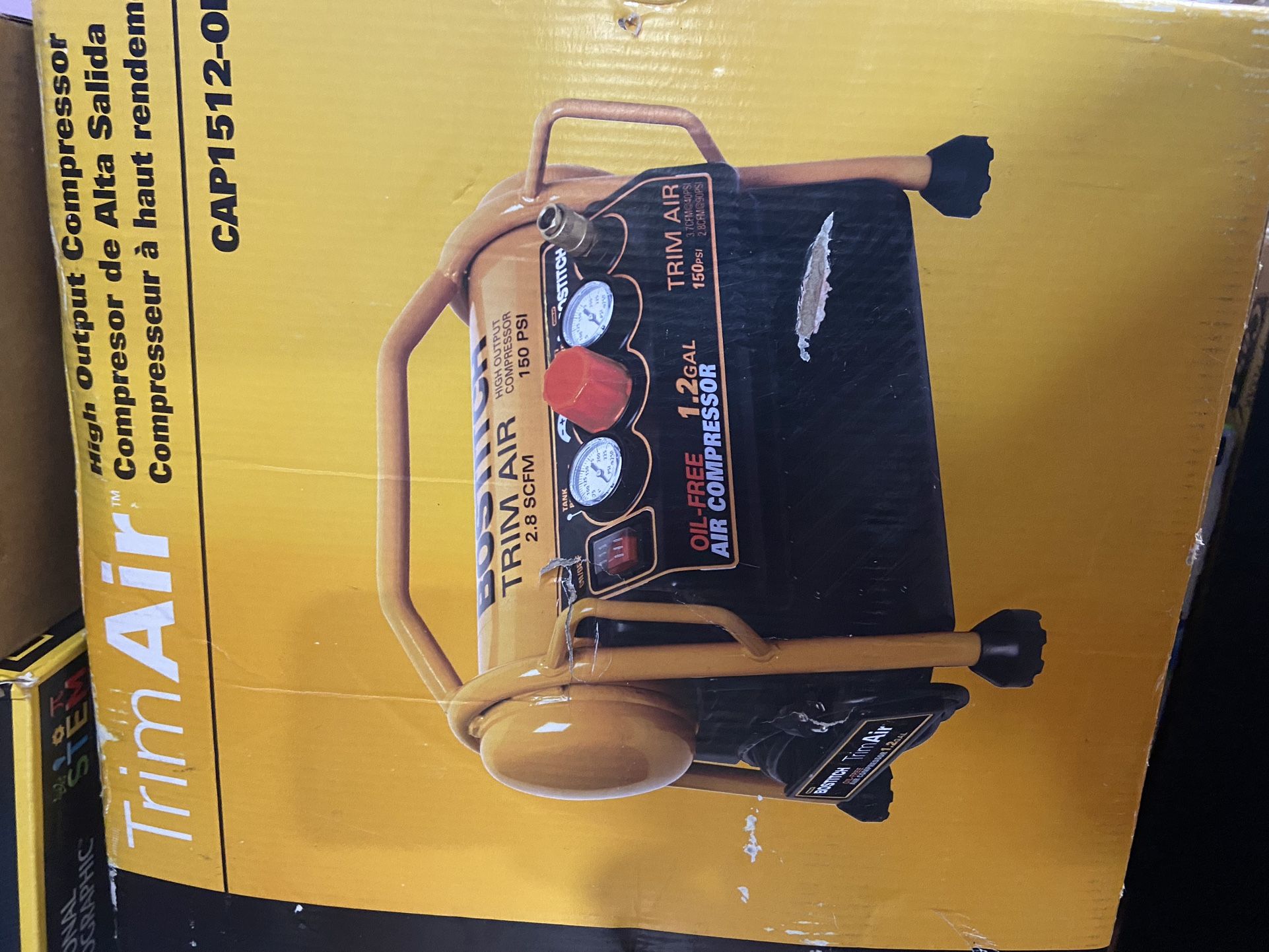 stanley bostitch trim air compressor