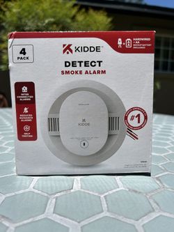 4 Pack Kidde Smoke Alarm