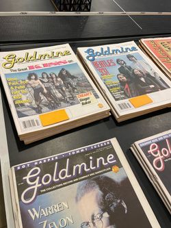 Goldmine magazine collection